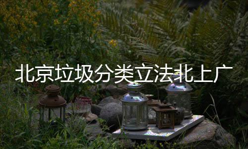 北京北上将进垃圾立法类广深制分入强分类